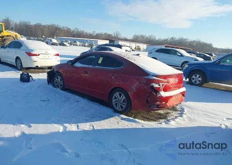 2019 Hyundai Elantra Value Edition z USA, uszkodzony, nr VIN KMHD84LF2KU840984